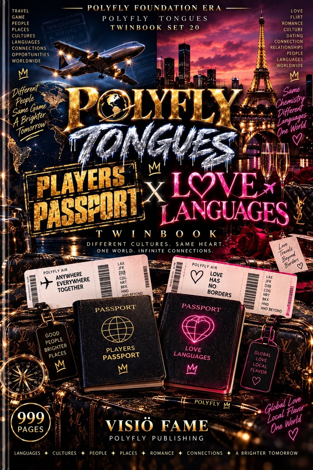 POLYFLY TONGUES (PLAYERS PASSPORT) x LOVE LANGUAGES Twinbook