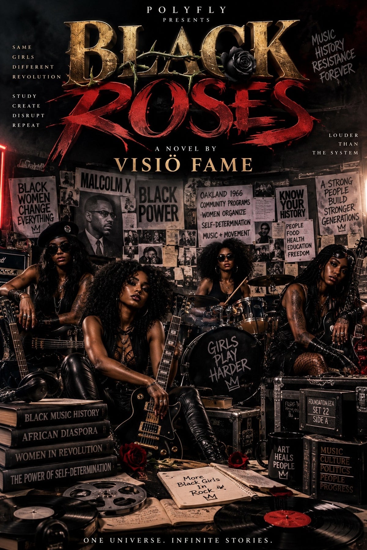 BLACK ROSES