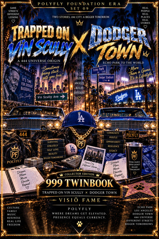 TRAPPED ON VIN SCULLY x DODGER TOWN TWINBOOK