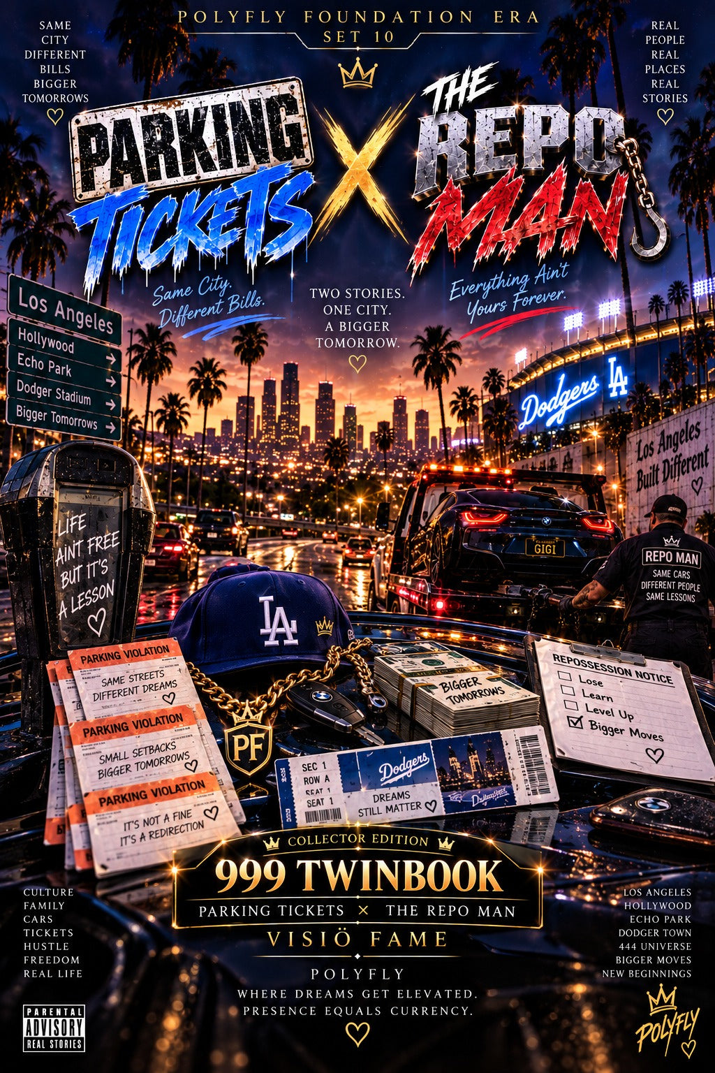 PARKING TICKETS x THE REPO MAN TWINBOOK