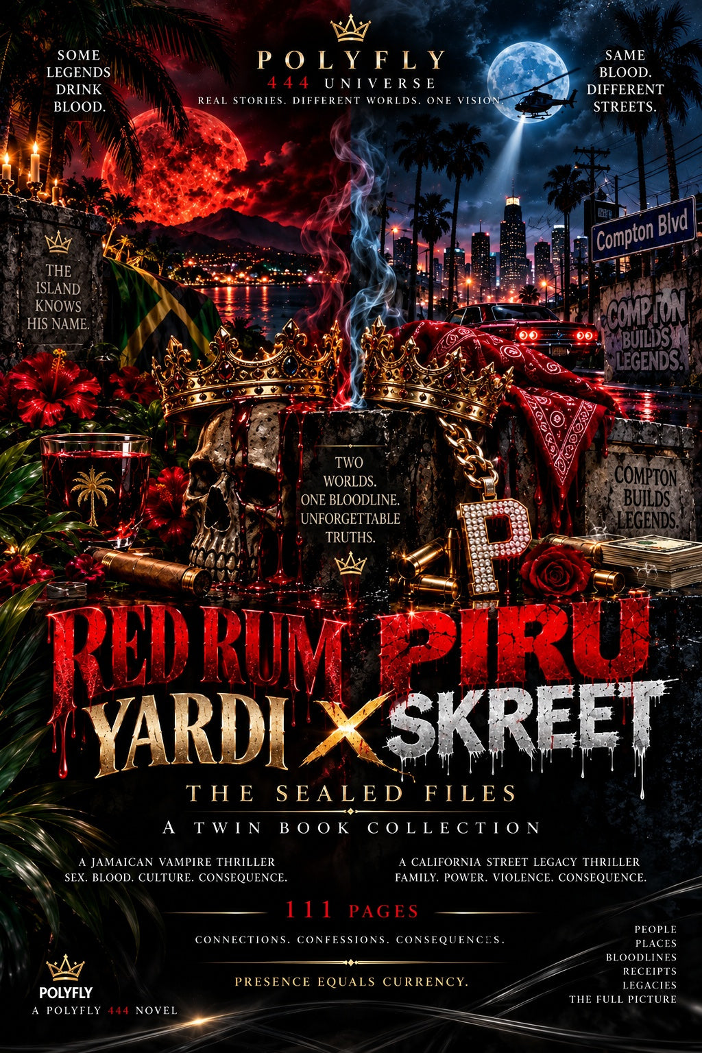 RED RUM YARDI x PIRU SKREET Twinbook