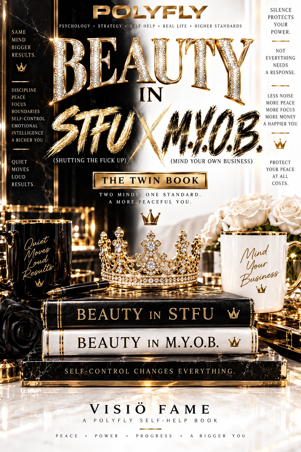 BEAUTY IN S.T.F.U x BEAUTY IN M.Y.O.B Twinbook