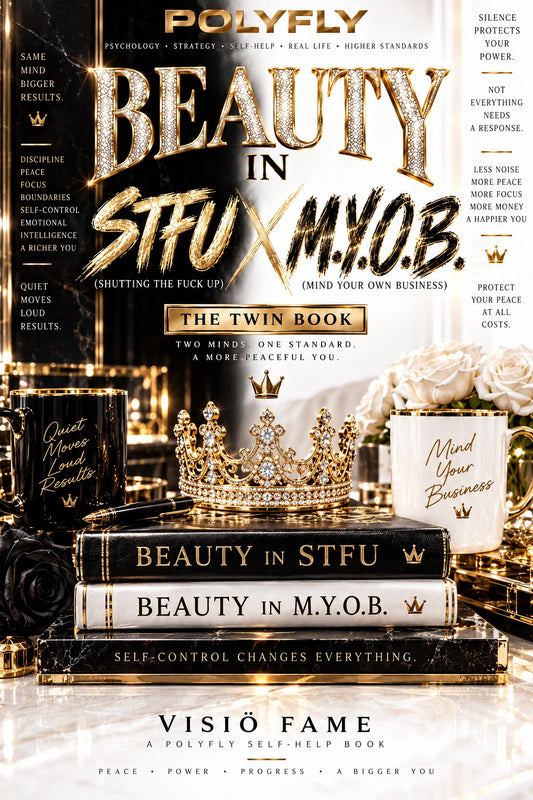 BEAUTY IN S.T.F.U x BEAUTY IN M.Y.O.B Twinbook