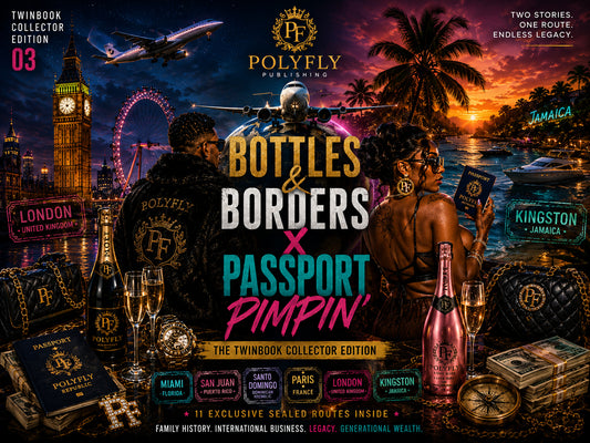 PASSPORT PIMPIN’ TWINBOOK x BOTTLES & BORDERS